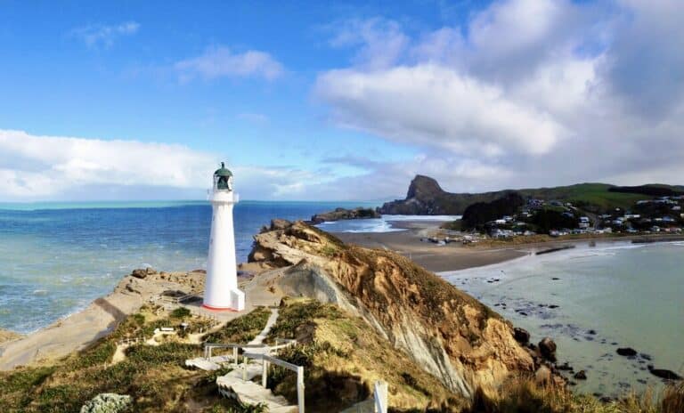 Castlepoint in New Zealand